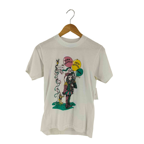 スクリーンスターズ SCREEN STARS USA製 80S プリント Tシャツ メンズ import:S